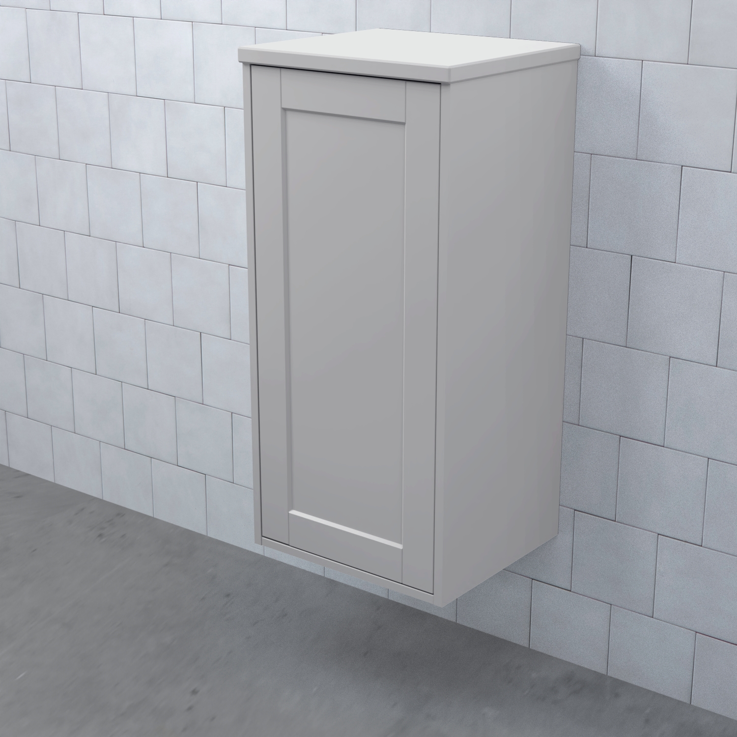 Halvhögt Skåp Björbo Badrum Mejda